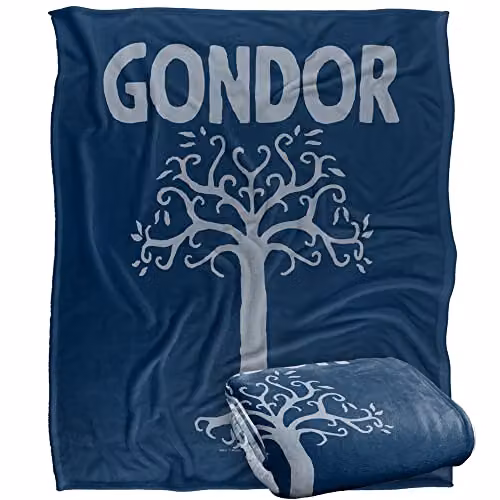 LOGOVISION Lord of the Rings Super Soft Fleece Throw Blanket, Multicolour, W/D/H: 152 x 127 cm – 4