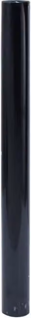 Berkfield Home Static Frosted Black Soft Window Film, W: 90 cm, L: 2000 cm