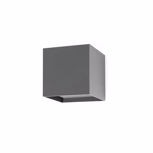 Netlighting Olan LED Outdoor Up Down Wall Light in Grey IP54 – 1