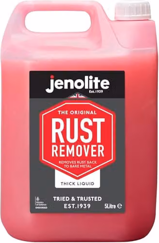 JENOLITE Fast Acting Thixotropic Rust Remover Thick Liquid, 5 l – 7