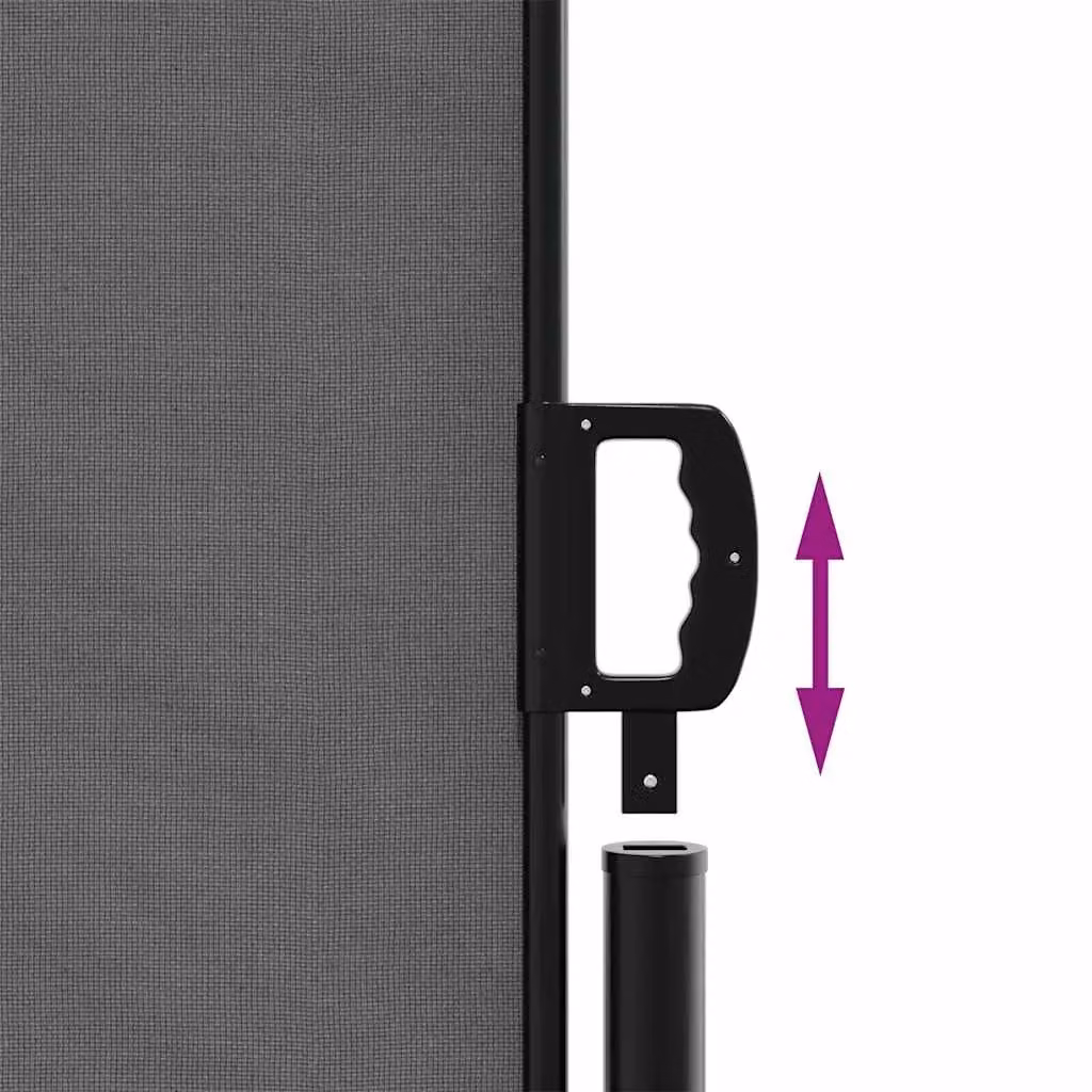 Berkfield Home Retractable Side Awning in Anthracite, W/H: 160 x 300 cm – 4