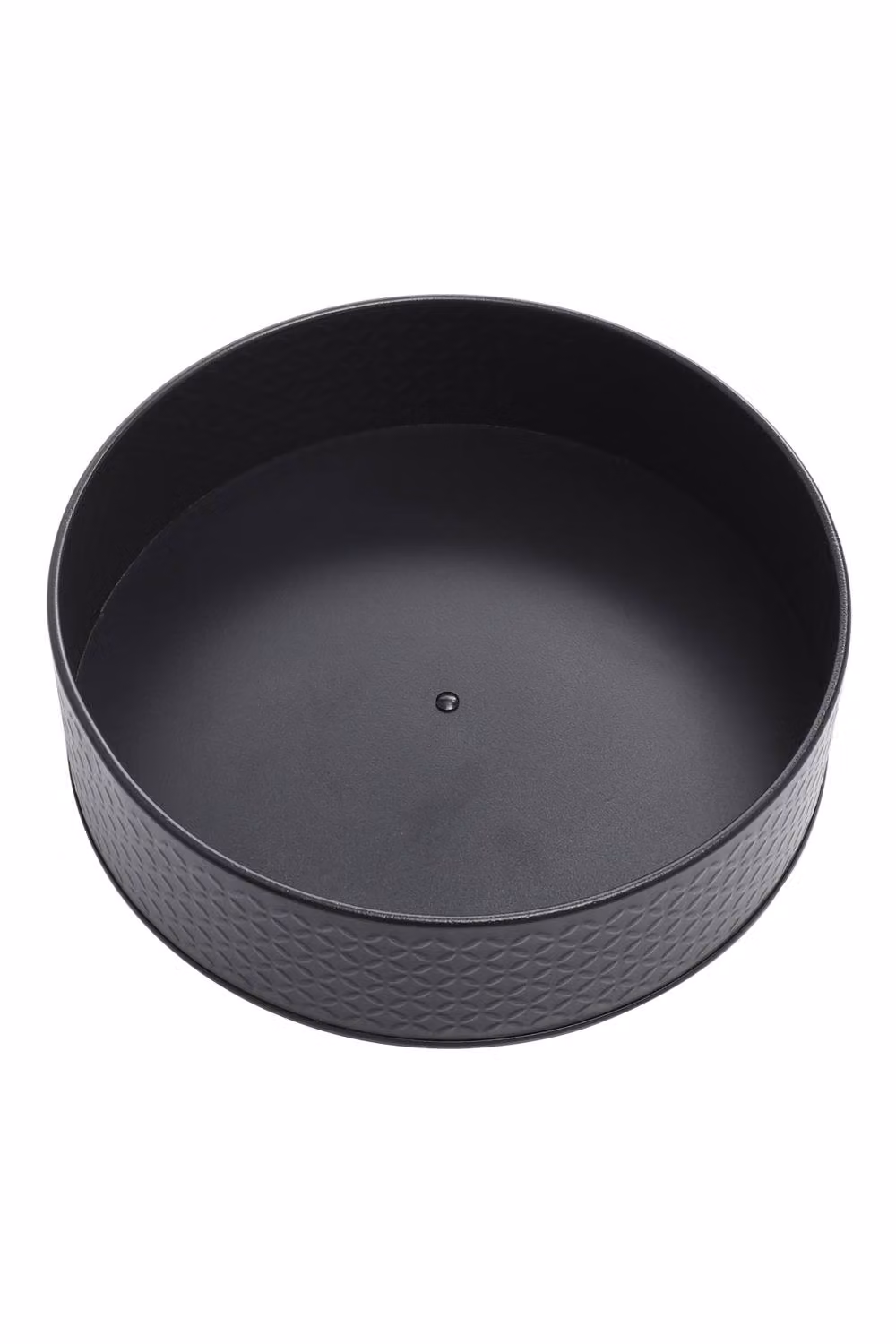 ExtraStar Round Rotating Metal Storage Tray in Black – 2