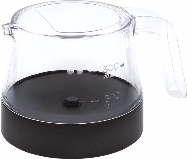 La Cafetiere Seattle Pour Over Coffee Dripper Jug, 600 ml, Black and Transparent – 1