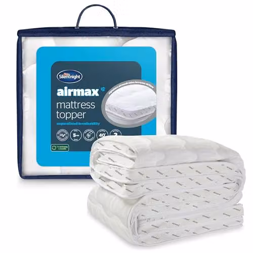 Silentnight Airmax Mattress Topper, White – 1