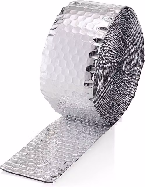 SuperFOIL Silver Bubble Wrap Pipe Insulation