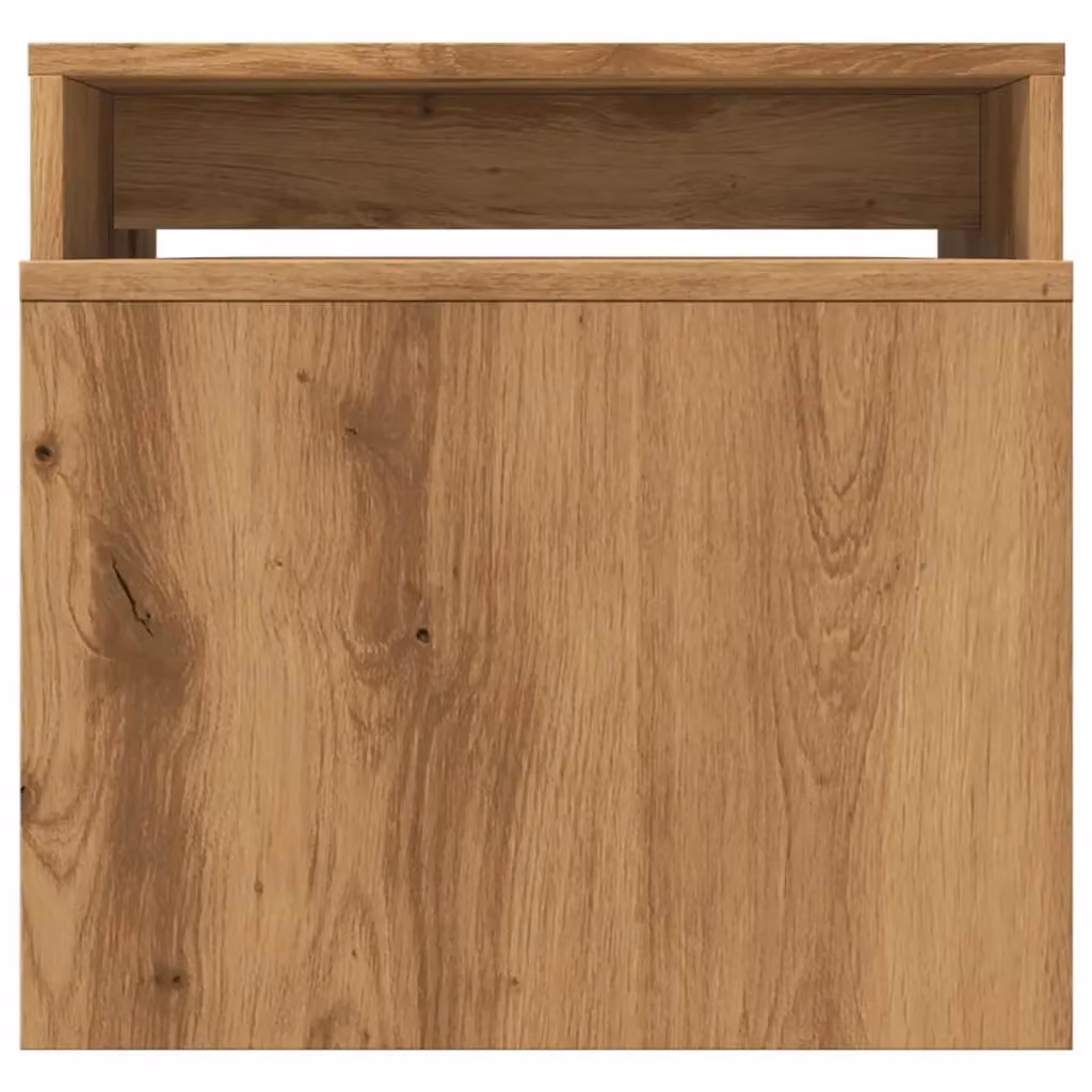 Berkfield Home Artisan Oak Coffee Table in Brown, W/D/H: 100 x 48 x 40 cm – 4