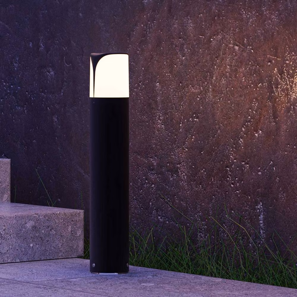 Netlighting Astra Outdoor Bollard, Urban Grey, Height: 50 cm, E27, 15W, IP54 – 2