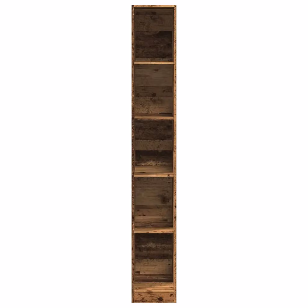Berkfield Home Old Wood Wardrobe in Brown, W/D/H: 30 x 50 x 200 cm – 2