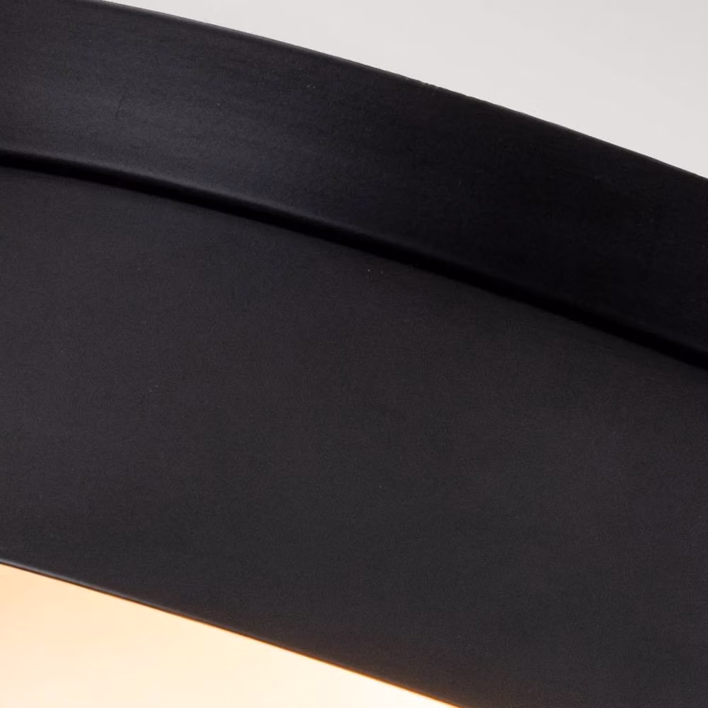 Netlighting Bowtie 2 Light Bathroom Ceiling Light in Matte Black, IP44 Rated – 4