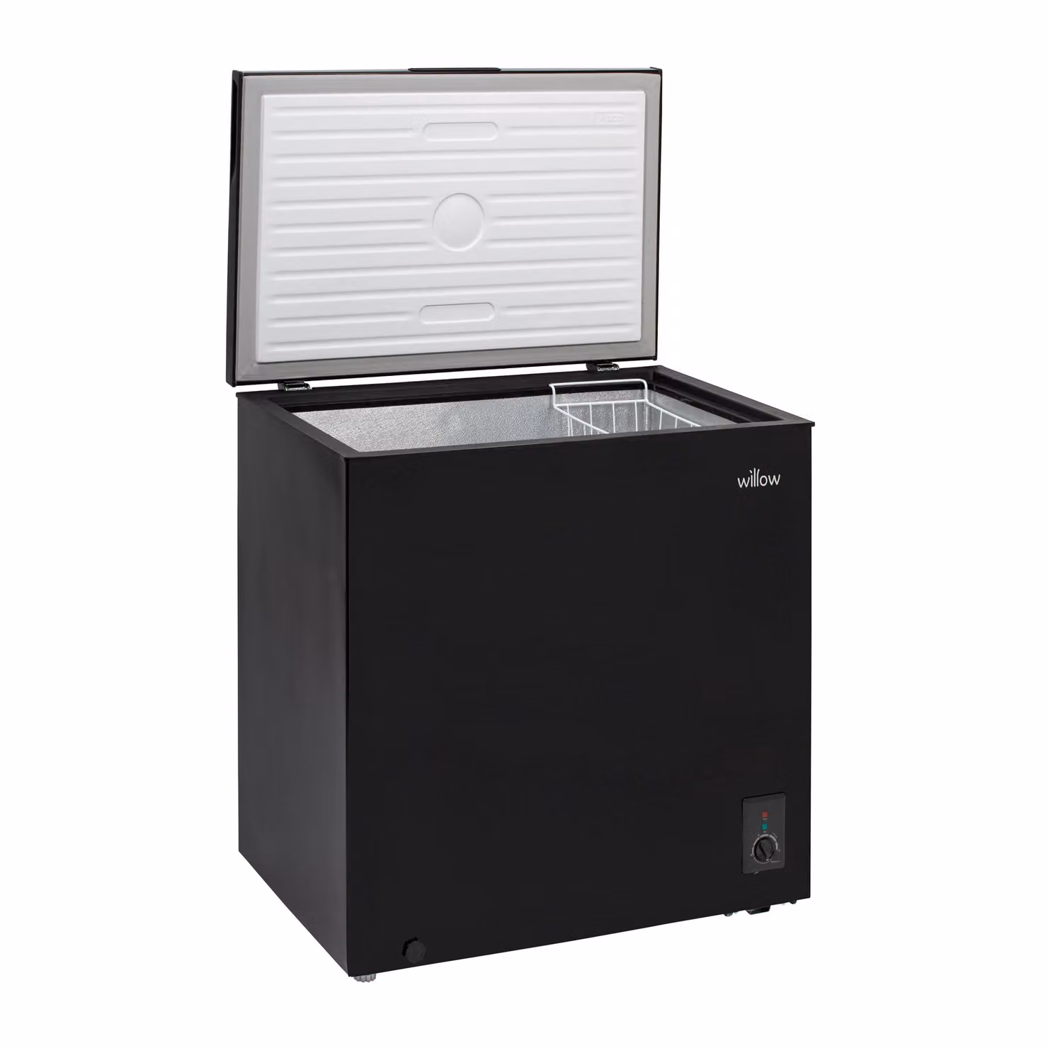 Willow 199L Freestanding Chest Freezer in Black – 3