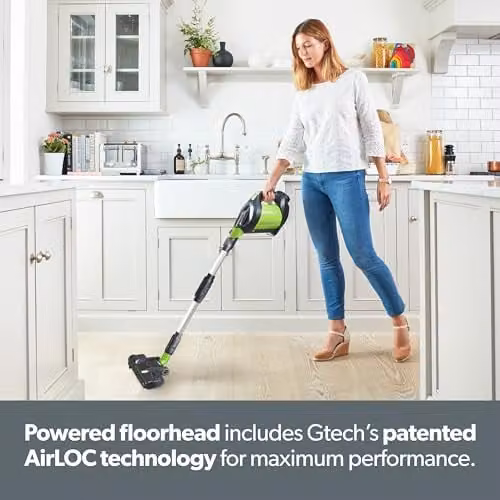 Gtech Pro 2 Cordless Stick Vacuum Cleaner with 22V Li-ion Battery, 40 Minute Runtime and LED Headlights – 2