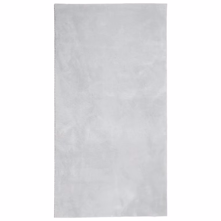 Berkfield Home HUARTE Grey Short Pile Washable Rug, W: 80 cm, L: 150 cm
