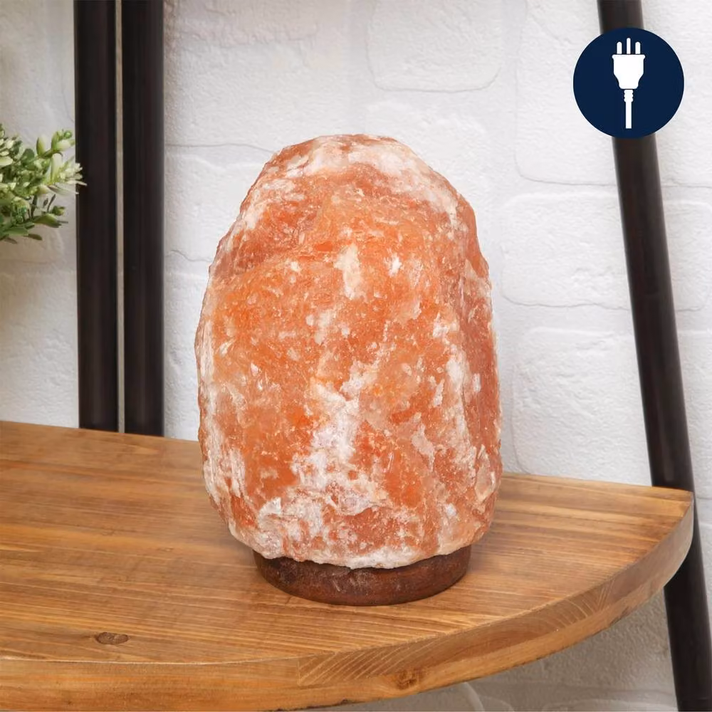 Dragodirect Himalayan Rock Salt Lamp, 2kg Natural Orange Crystal Night Light – 3