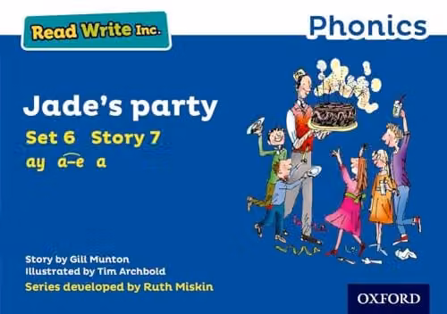 Read Write Inc. Phonics Jade's Party Blue Set 6 Storybook 7 by Oxford University Press – 1