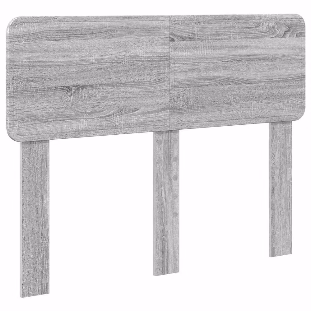 Berkfield Home Sonoma Bed Frame in Grey Solid Pine Wood, W/D/H: 120 x 190 cm – 2