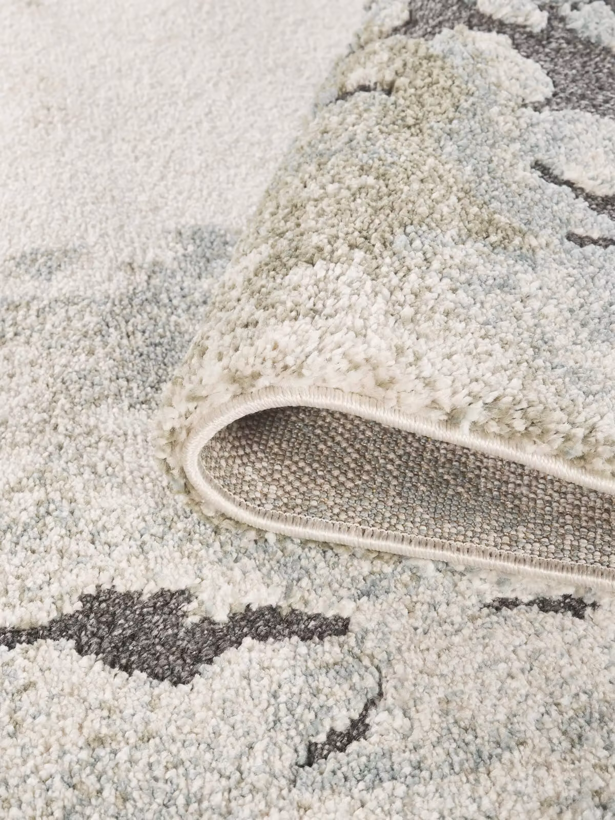 Desire Rugs Essence Aura Rustic Abstract Area Rug in Pale Green, W: 160 cm, D: 230 cm – 2
