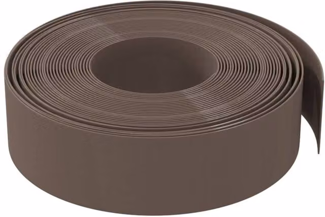 Berkfield Home Durable Brown Polyethylene Garden Edging – 1