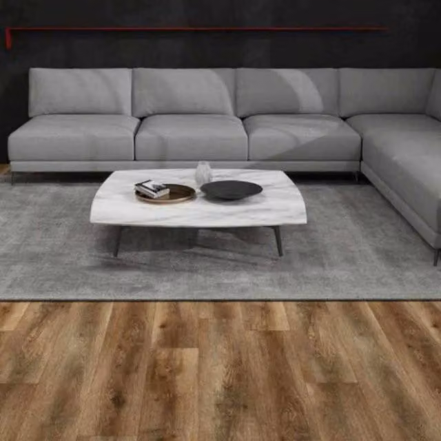 Durova Brown Wood Look SPC Click System Flooring Plank
