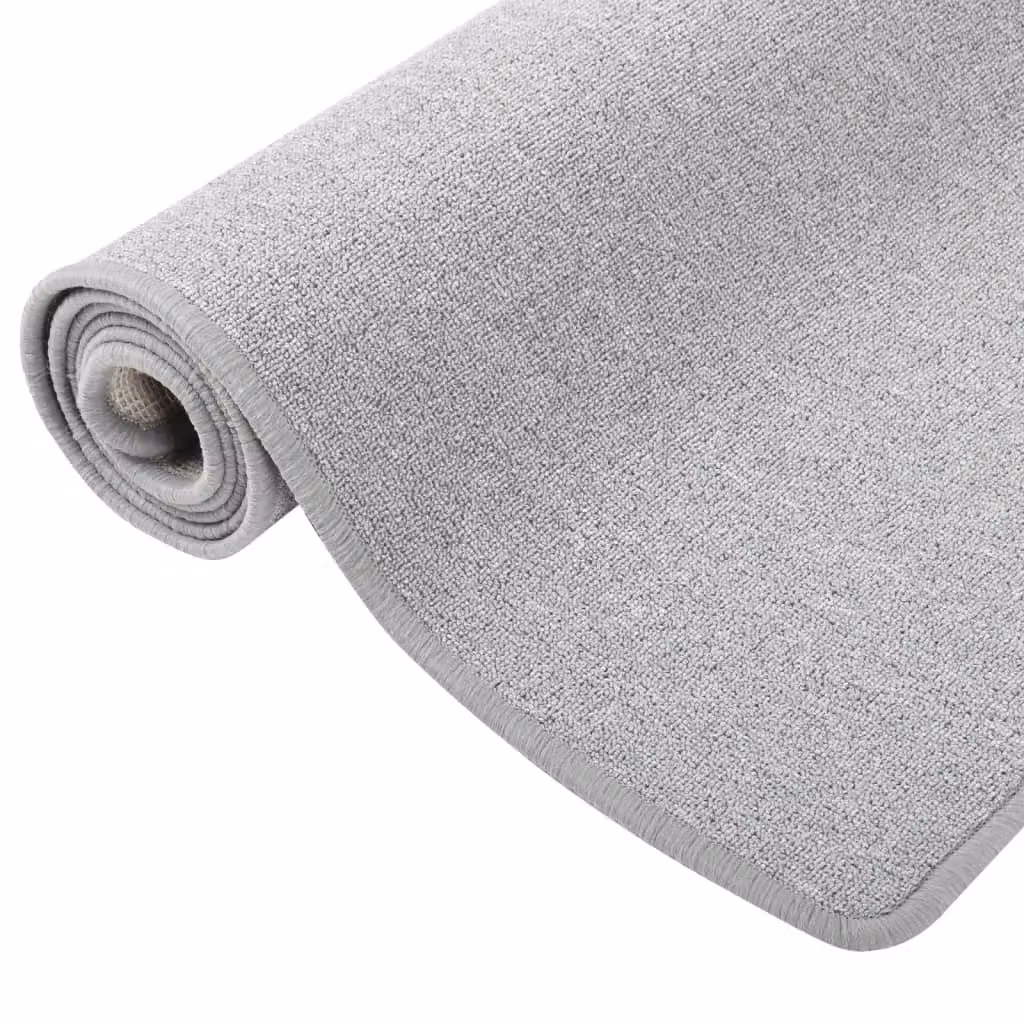 Berkfield Home Round Carpet Runner in Grey, W/D: 100 x 100 cm