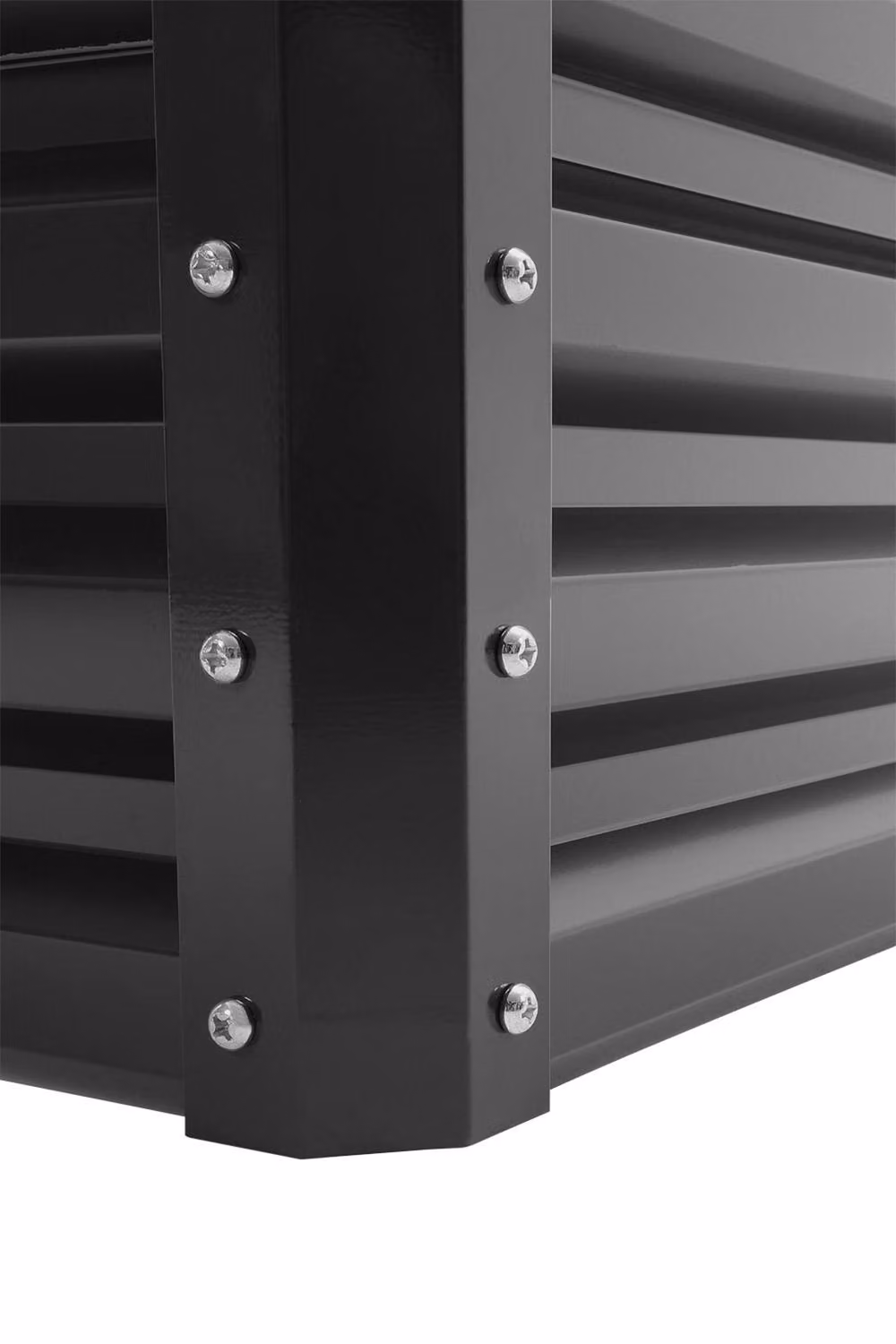 Garden Sanctuary Grey Metal Outdoor Raised Garden Bed – 10