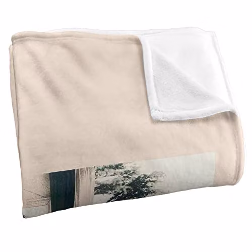 LOGOVISION Pink Floyd Ummagumma Super Soft Fleece Throw Blanket, White, W/D/H: 152 x 127 cm – 2