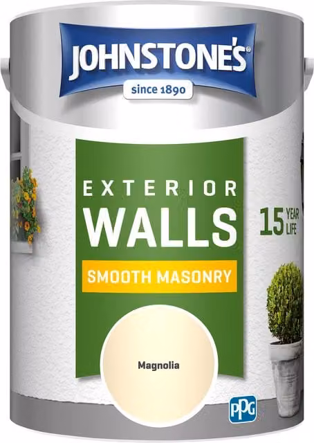 Johnstone's Smooth Masonry Paint in Beige, 5l