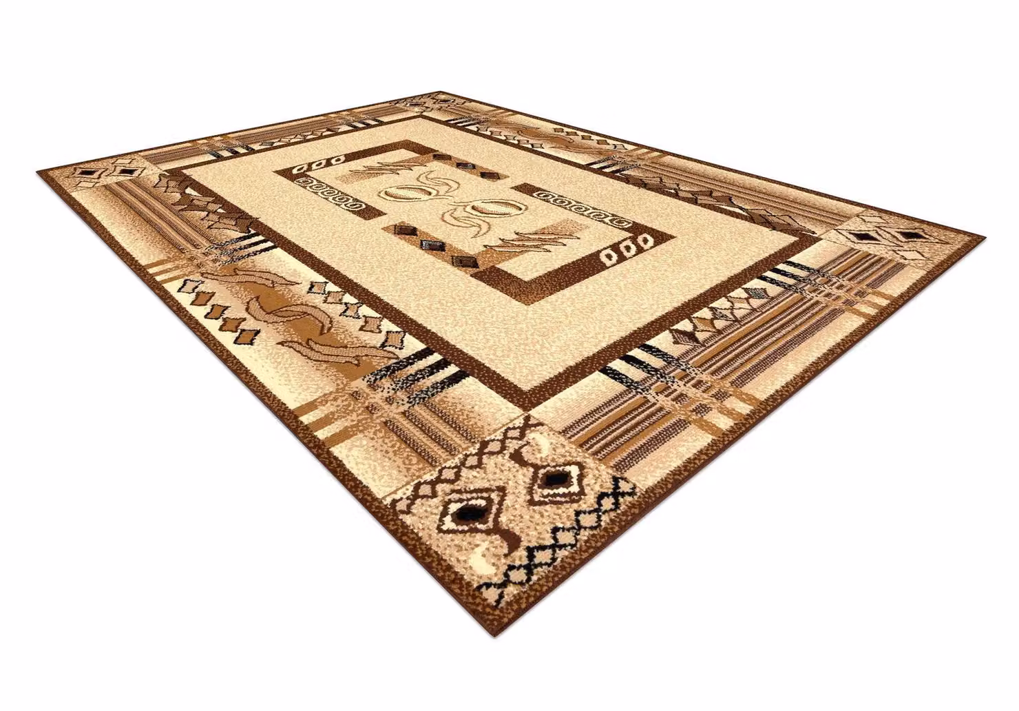 RugsX Morad Oriental Vintage Rug in Beige, W/D: 110 x 60 cm – 2
