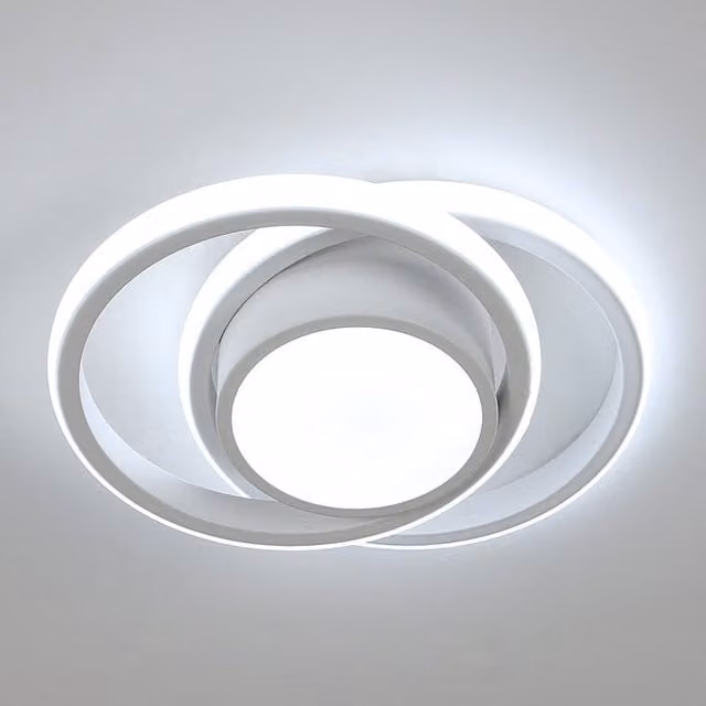 Pheashine Modern LED Ceiling Light, White, 32W, 6500K, Diameter: 27 cm – 1