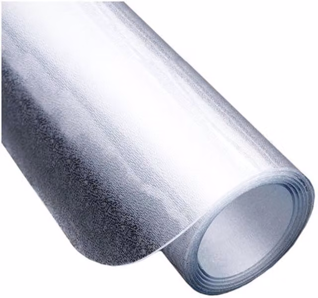 Oypla Transparent Non-Slip PVC Desk Chair Mat, W: 120 cm, D: 90 cm