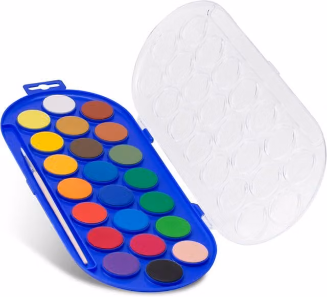 Primo 22 Watercolour Tablets in Yellow and Multicolour