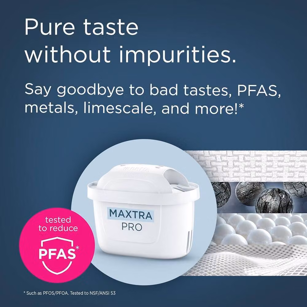 Brita MAXTRA PRO Pure Performance Water Filter Cartridge Refill, 12 Pack, White – 5