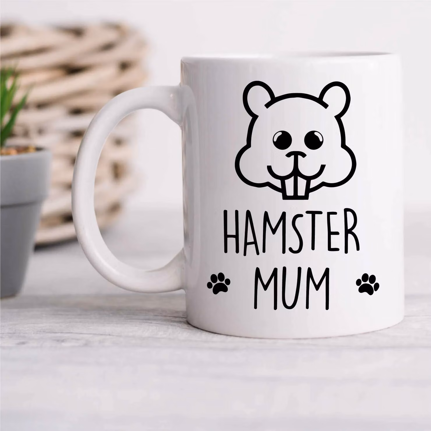 60 Second Makeover Hamster Mum Ceramic Mug in White – 2