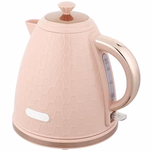 HOMCOM Electric Kettle with Auto Shut-off, 1.7 l, 3 kW, Pink