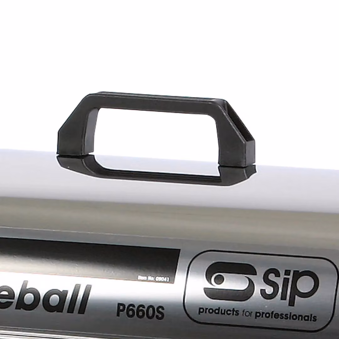SIP Fireball P660S Professional Diesel Space Heater in Silver and Stainless Steel – 3