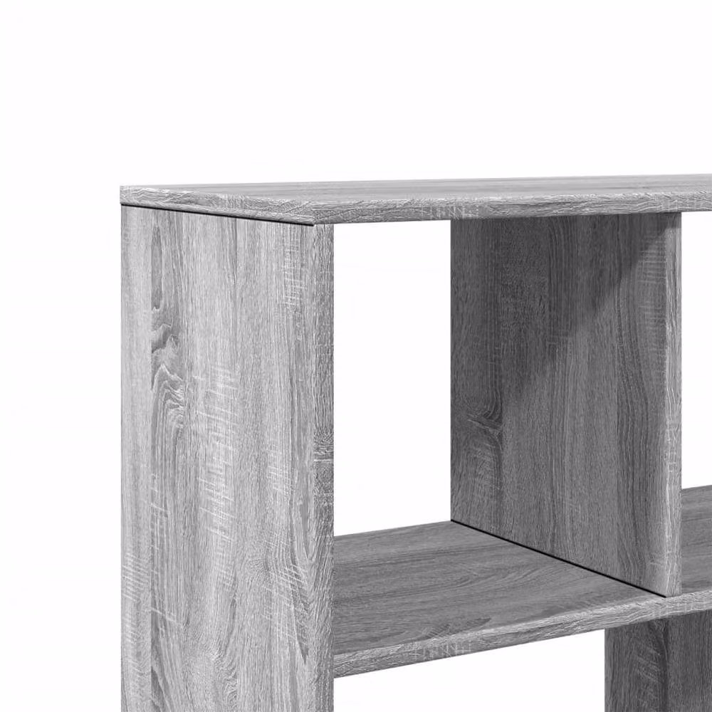 Berkfield Home Sonoma Room Divider in Grey, W/D/H: 100 x 33 x 156.5 cm – 4