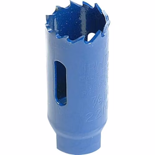 Irwin Bi-Metal High Speed Hole Saw, 40 mm, Blue and Multicolour