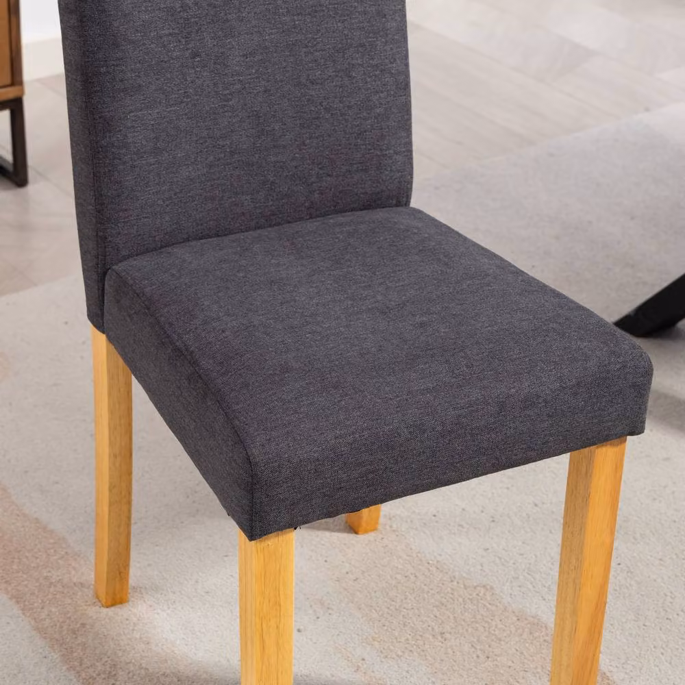 Artemis Home Almont Fabric Dining Chairs, Set of 2, Grey – 2