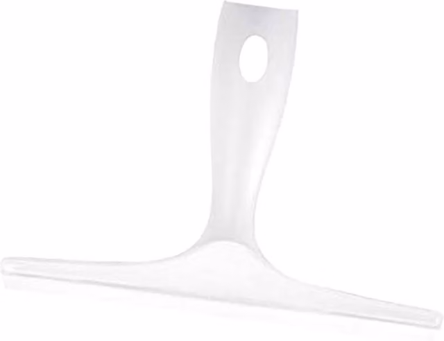 Moerman Click On Shower Squeegee with Suction Cup in Transparent