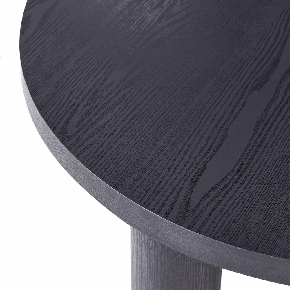 Wyld and Coco Black Round Coffee Table – 3