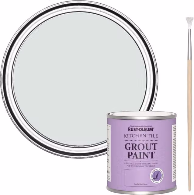 Rust-Oleum Kitchen Grout Paint in Library Grey, 250 ml