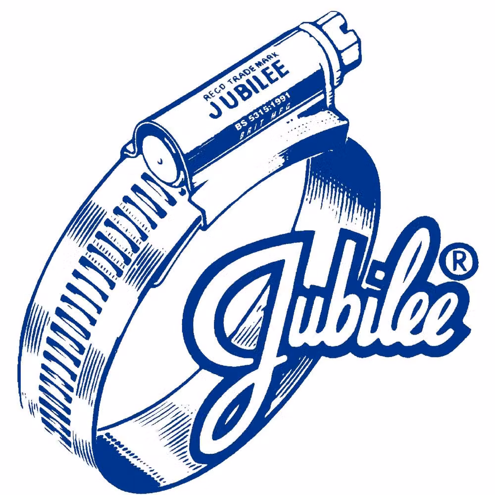 Jubilee Stainless Steel Screw Hose Clips, Silver, Pack of 5 – 2