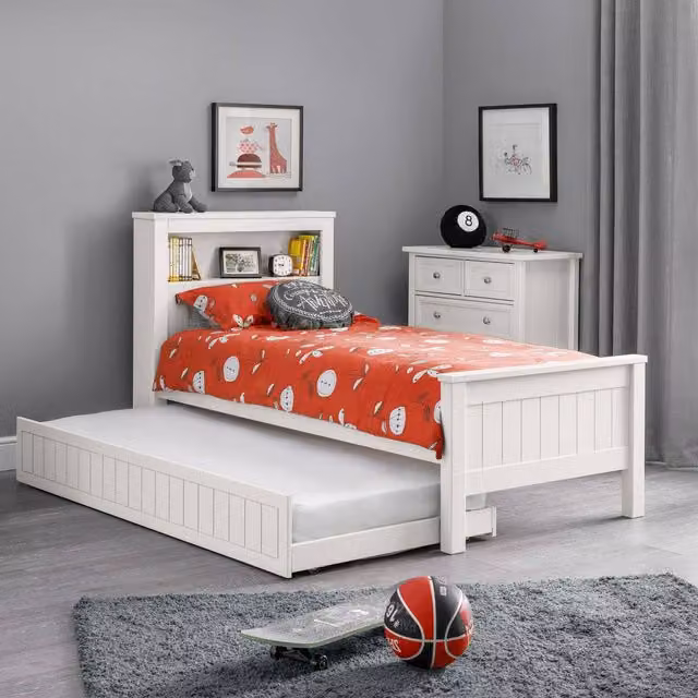 Julian Bowen Maine Bed Underbed Set in White