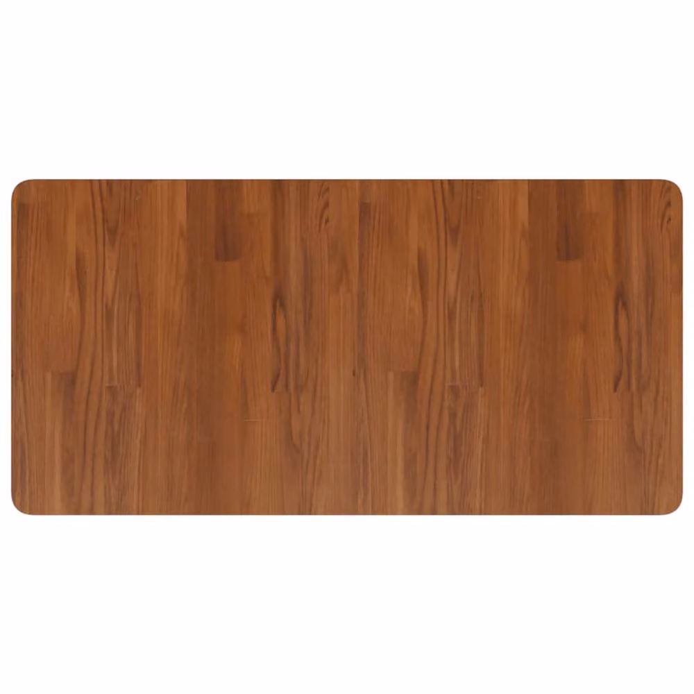 Berkfield Home Elegant Wall Mounted Basin Shelf in Brown Oak and Steel – 2