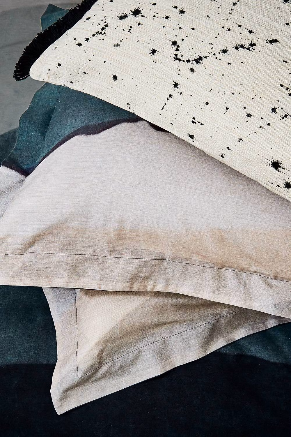 Harlequin Sedimentary Cotton Single Duvet Cover and Pillowcase Set in Blue, 90 x 200 cm – 5