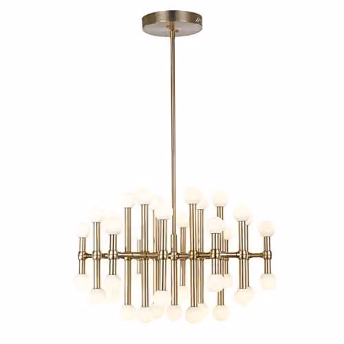 Netlighting Giovanna Modern Integrated LED Suspended Pendant Ceiling Light 3000K Warm White