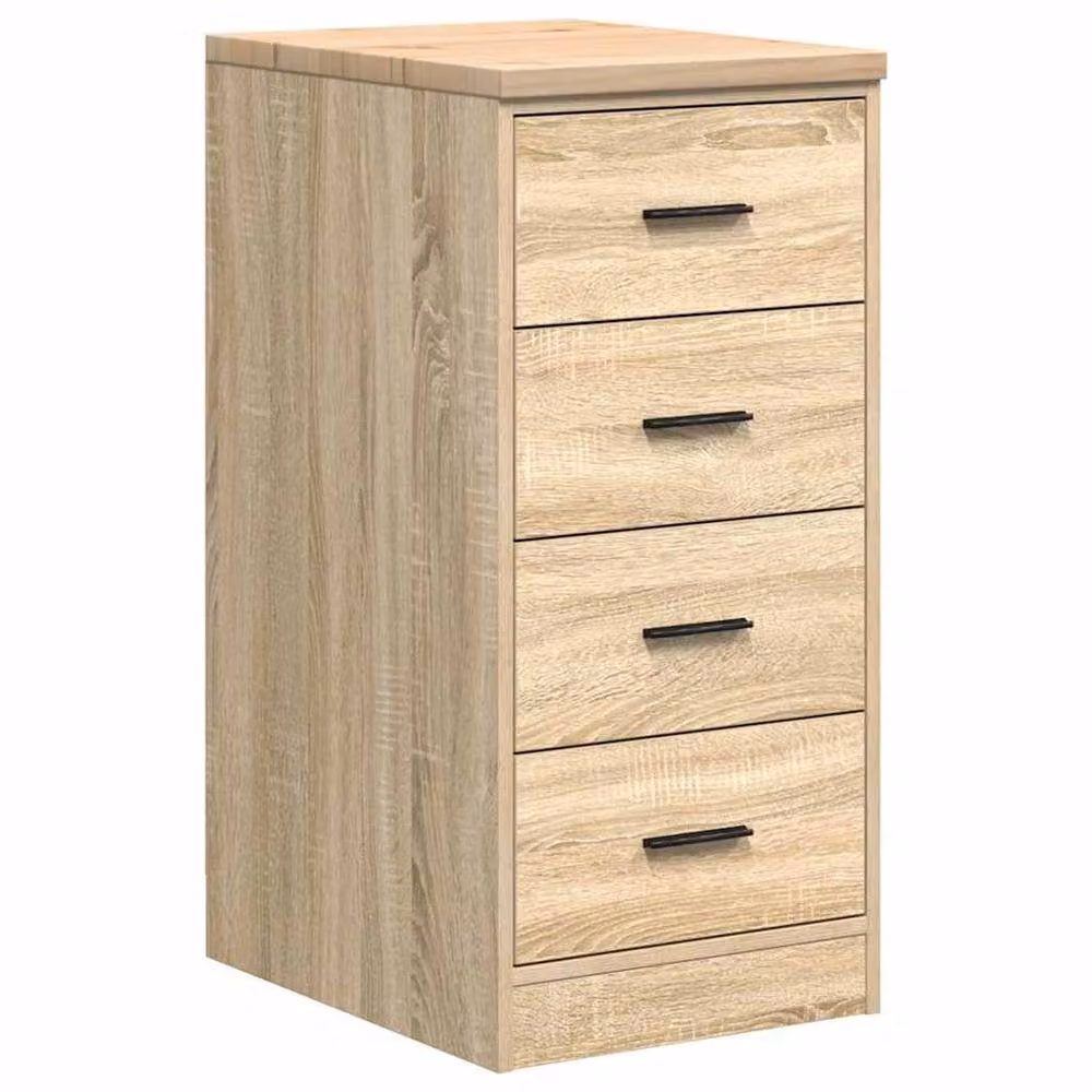 Berkfield Home Durable Garage Storage Cabinet in Sonoma Oak, Light Tan, W/D/H: 40 x 51 x 85 cm – 2