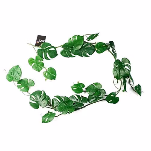 Leaf 180cm Artificial Hanging Trailing Monstera Plant in Green – 1