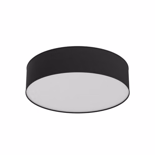 B.K.Licht Black Fabric Round Ceiling Light, W/D/H: 38 x 38 x 10 cm – 8