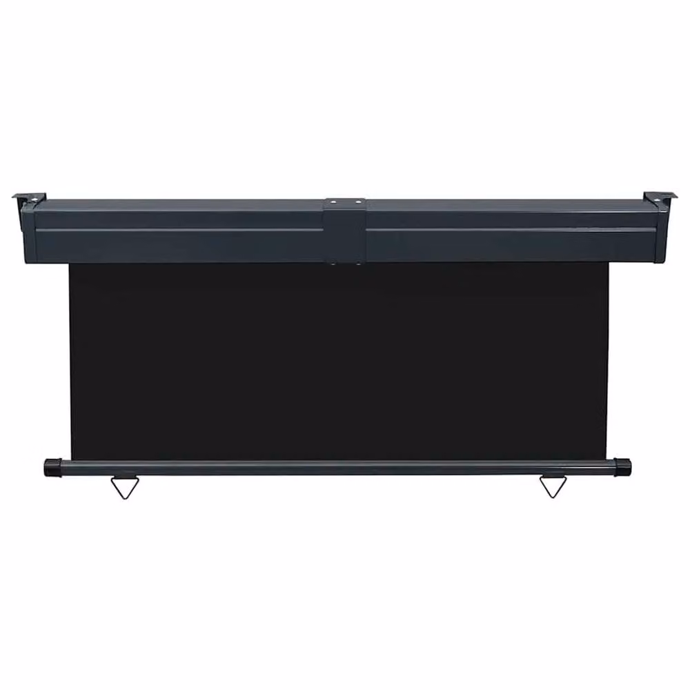 Berkfield Home Black Roller Balcony Side Awning, W: 170 cm, H: 250 cm – 2