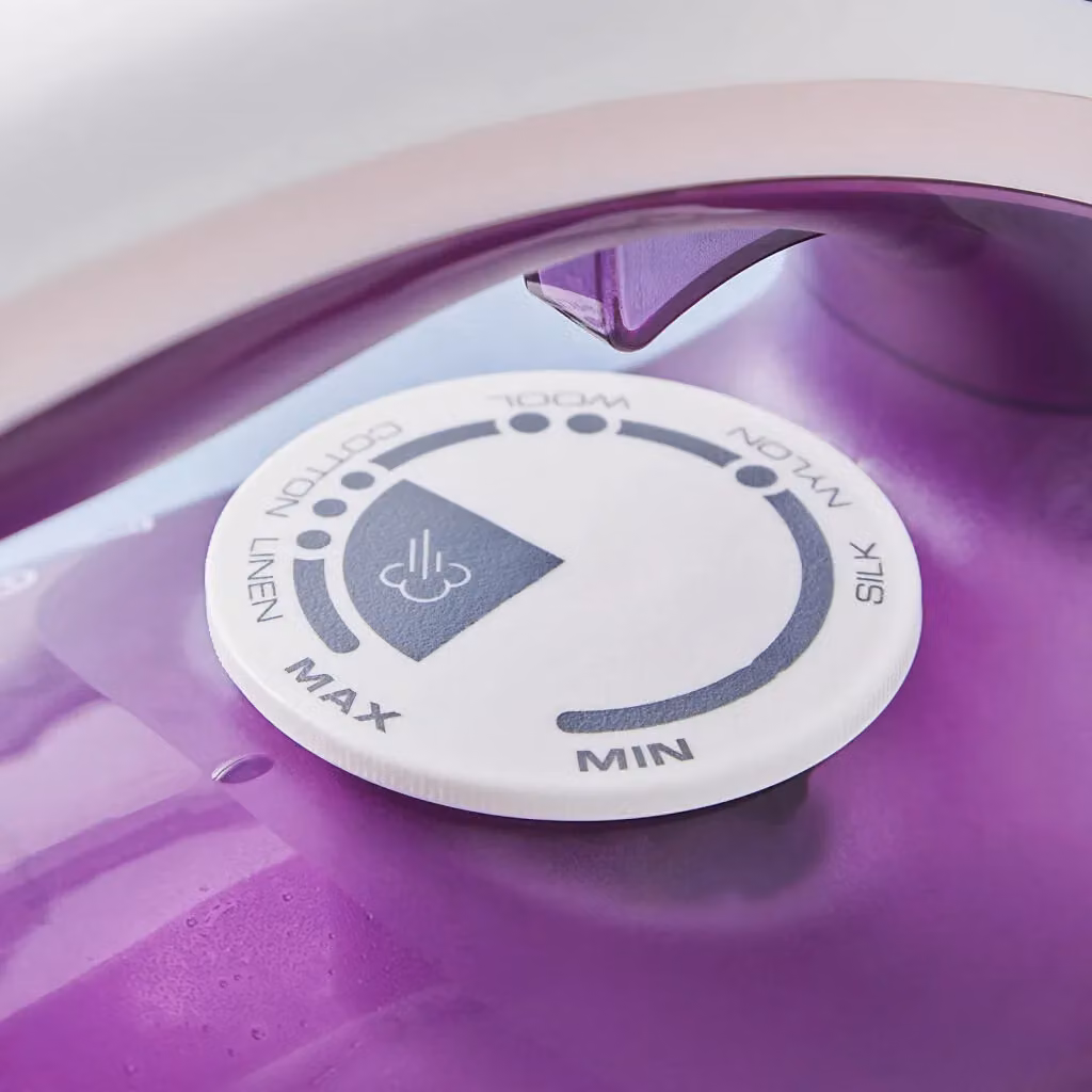 Morphy Richards Steamflow Turbo Steam Iron with Ceramic Soleplate, 2400W, Pink and White – 6